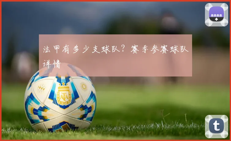 法甲有多少支球队？赛季参赛球队详情